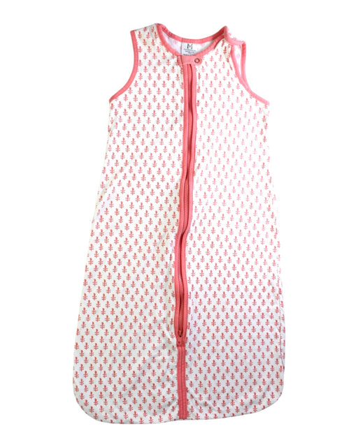 A Pink Sleepsacs from Malabar Baby in size 6-12M for neutral. (Front View)