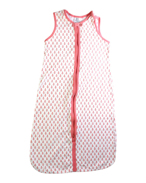A Pink Sleepsacs from Malabar Baby in size 6-12M for neutral. (Front View)