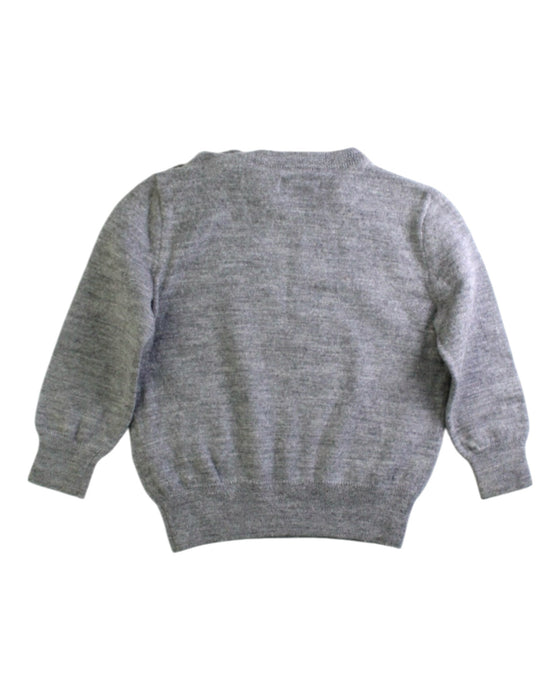A Grey Knit Sweaters from Ralph Lauren in size 18-24M for boy. (Back View)