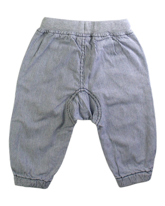 A Blue Casual Pants from Jacadi in size 6-12M for boy. (Back View)
