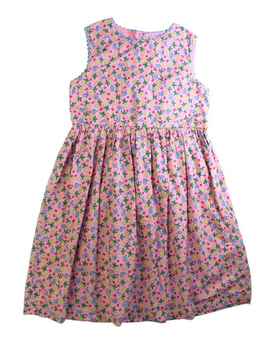 A Pink Sleeveless Dresses from Cath Kids London in size 7Y for girl. (Front View)