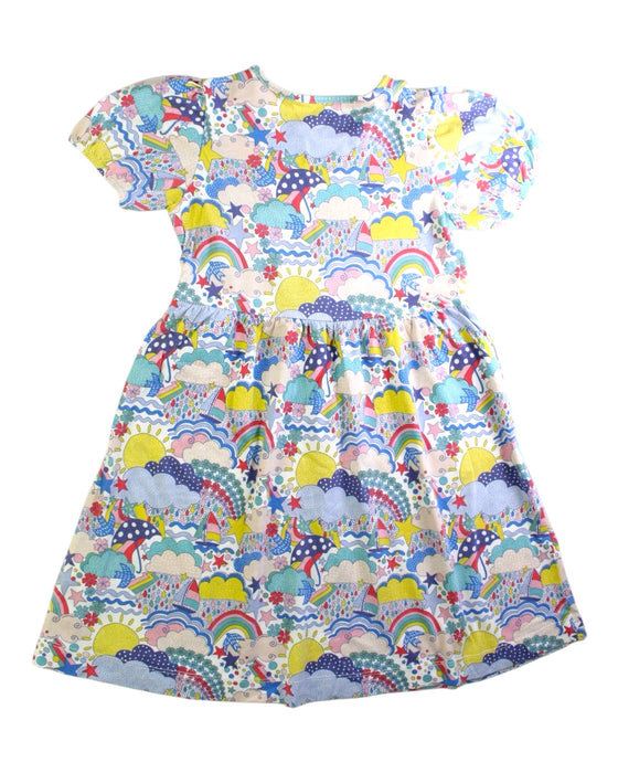 A Multicolour Short Sleeve Dresses from Boden in size 7Y for girl. (Back View)