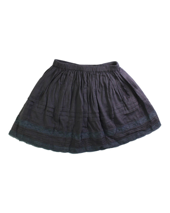 A Navy Short Skirts from Bonpoint in size 6T for girl. (Back View)