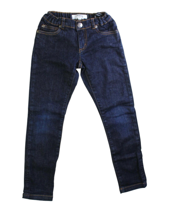 A Blue Jeans from Bonpoint in size 6T for neutral. (Front View)
