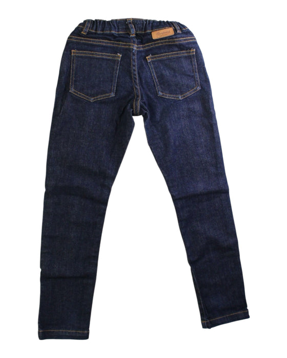 A Blue Jeans from Bonpoint in size 6T for neutral. (Back View)