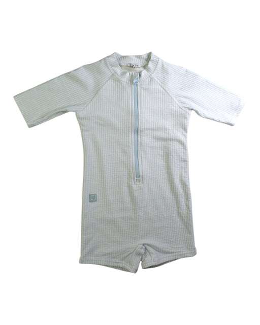 A Blue Swimsuits from Liewood in size 3T for neutral. (Front View)
