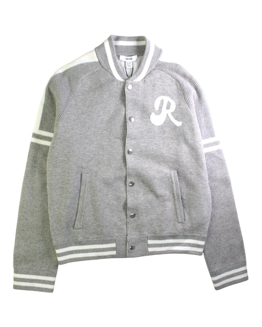 A Grey Lightweight Jackets from REISS in size 11Y for boy. (Front View)