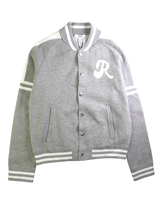 A Grey Lightweight Jackets from REISS in size 11Y for boy. (Front View)
