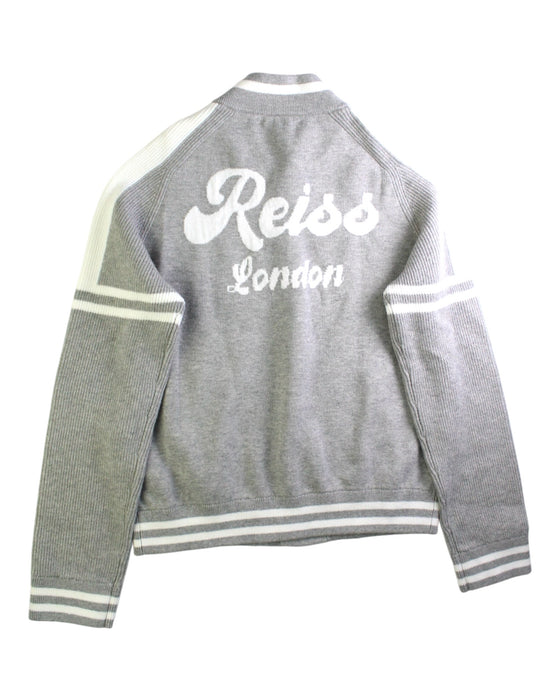 A Grey Lightweight Jackets from REISS in size 11Y for boy. (Back View)