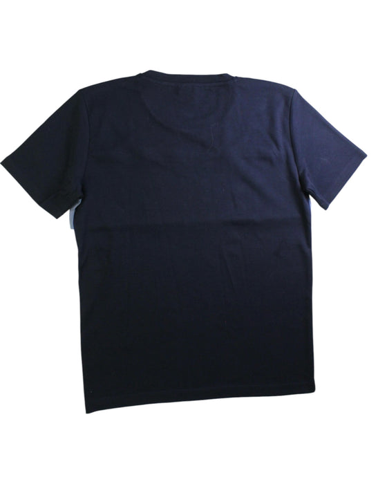 A Navy Short Sleeve T Shirts from REISS in size 13Y for boy. (Back View)