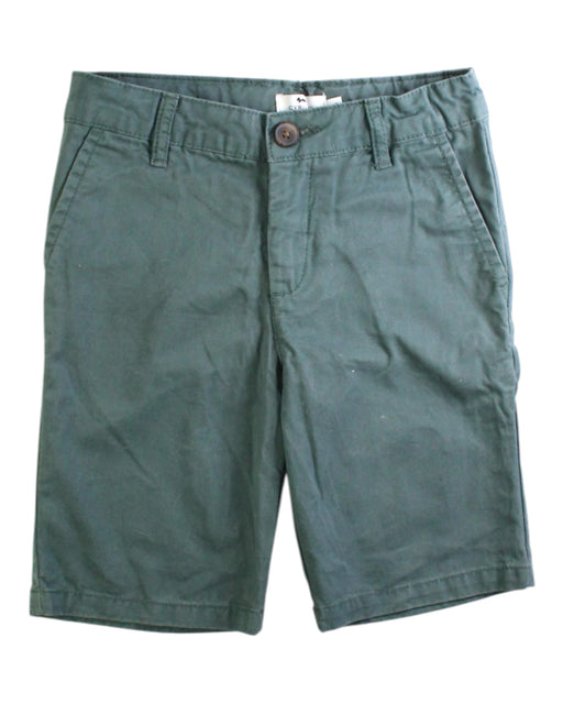 A Green Shorts from Cyrillus in size 8Y for boy. (Front View)