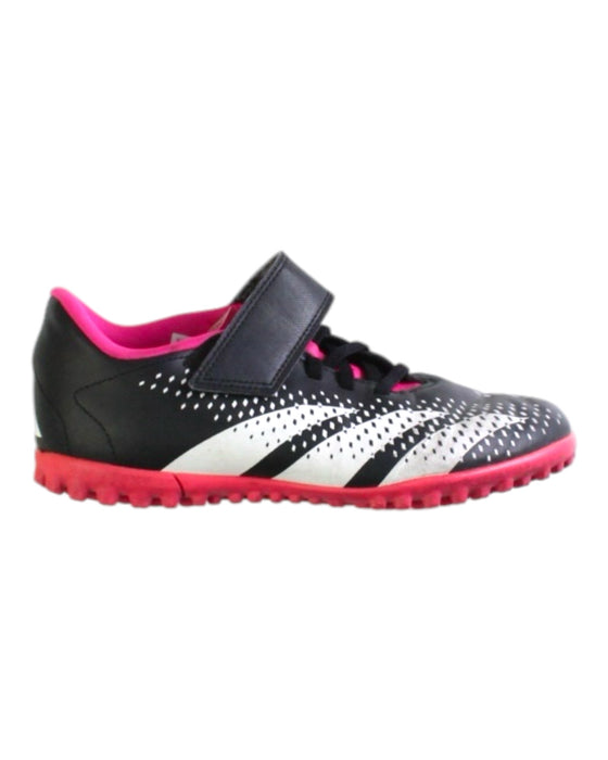 A Black Cleats/Soccer Shoes from Adidas in size 11Y for neutral. (Front View)