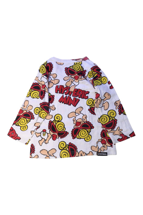 A Red Long Sleeve Tops from Hysteric Mini in size 18-24M for girl. (Back View)