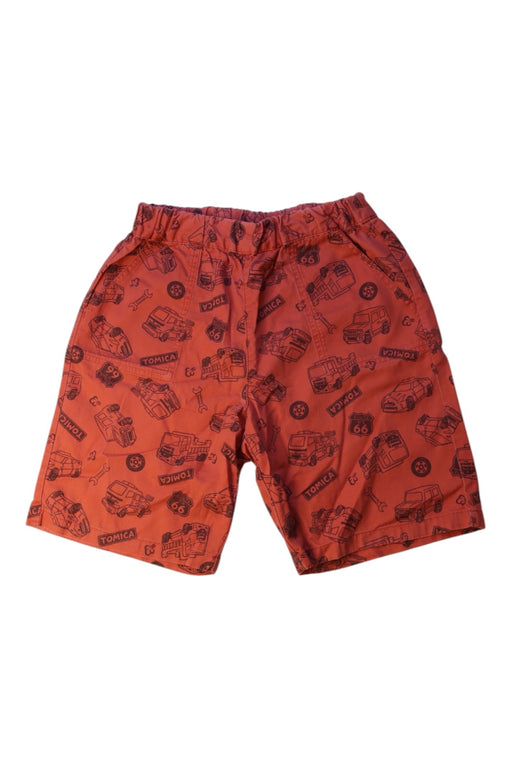 A Red Shorts from UNITED ARROWS green label relaxing in size 5T for boy. (Front View)
