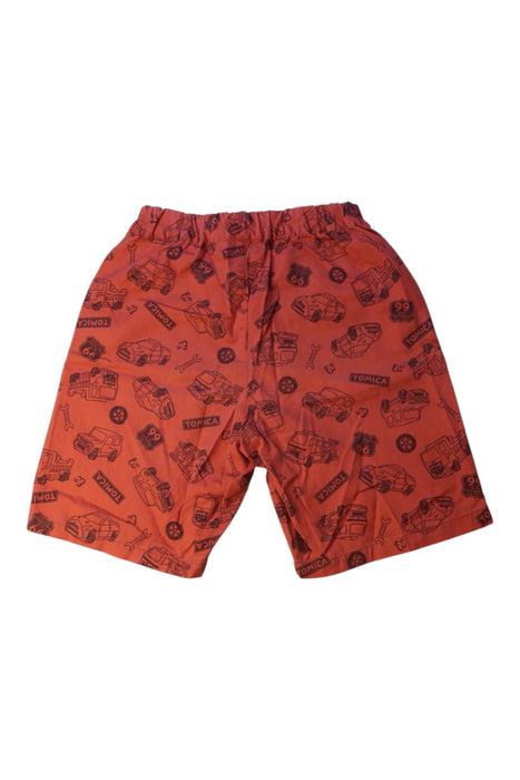 A Red Shorts from UNITED ARROWS green label relaxing in size 5T for boy. (Back View)