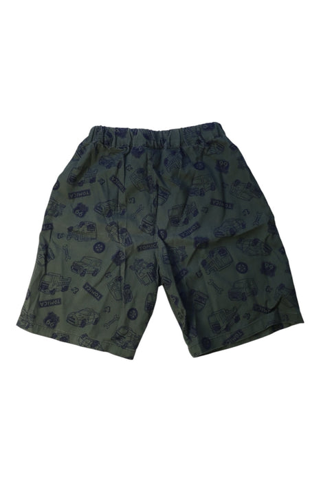 A Green Shorts from UNITED ARROWS green label relaxing in size 5T for boy. (Back View)