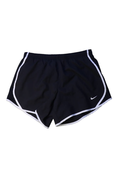 A Black Shorts from Nike in size 12Y for girl. (Front View)