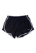 A Black Shorts from Nike in size 12Y for girl. (Front View)