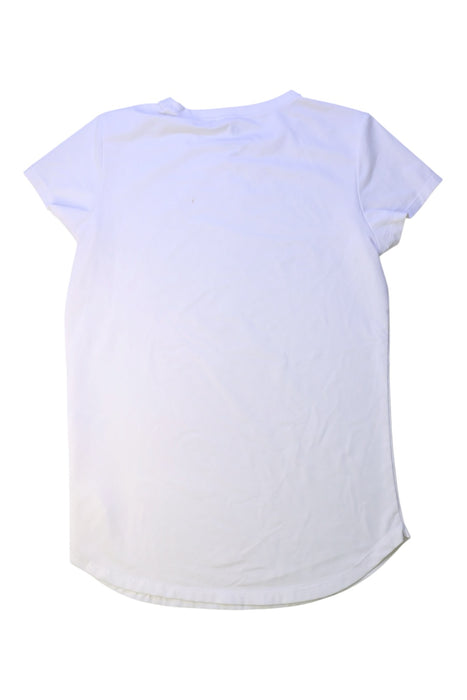 A White Short Sleeve T Shirts from Moody Tiger in size 14Y for girl. (Back View)