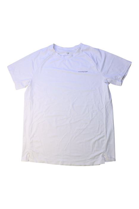 A White Active Tops from Moody Tiger in size 12Y for girl. (Front View)