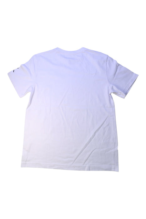 A White Short Sleeve T Shirts from Air Jordan in size 12Y for boy. (Back View)