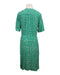 A Green Short Sleeve Dresses from Seraphine in size Maternity-M for maternity. (Back View)