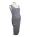 A Blue Sleeveless Dresses from Seraphine in size Maternity-M for maternity. (Front View)