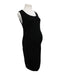A Black Sleeveless Dresses from Seraphine in size Maternity-S for maternity. (Front View)