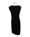 A Black Sleeveless Dresses from Seraphine in size Maternity-S for maternity. (Back View)