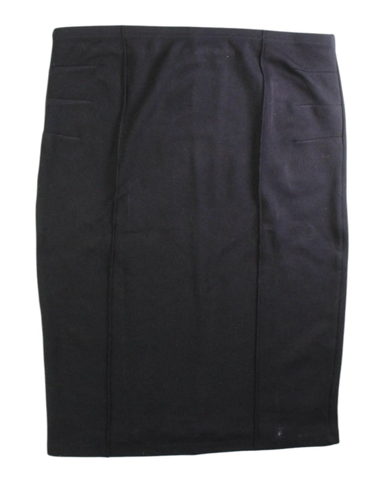 A Black Mid Skirts from Mamalicious in size Maternity-M for maternity. (Front View)