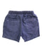 A Blue Shorts from The Little White Company in size 12-18M for boy. (Back View)