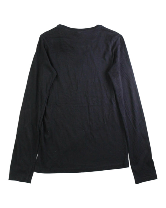 A Black Long Sleeve Tops from Diesel in size 10Y for girl. (Back View)