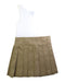 A White Sleeveless Dresses from Burberry in size 8Y for girl. (Back View)