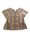 A Beige Short Sleeve Tops from Burberry in size 10Y for girl. (Front View)