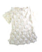 A Ivory Short Sleeve Dresses from Burberry in size 8Y for girl. (Front View)