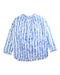 A Blue Long Sleeve Shirts from Burberry in size 10Y for girl. (Front View)