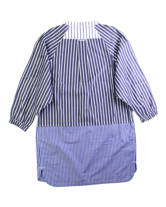 A Blue Long Sleeve Dresses from Burberry in size 8Y for girl. (Back View)
