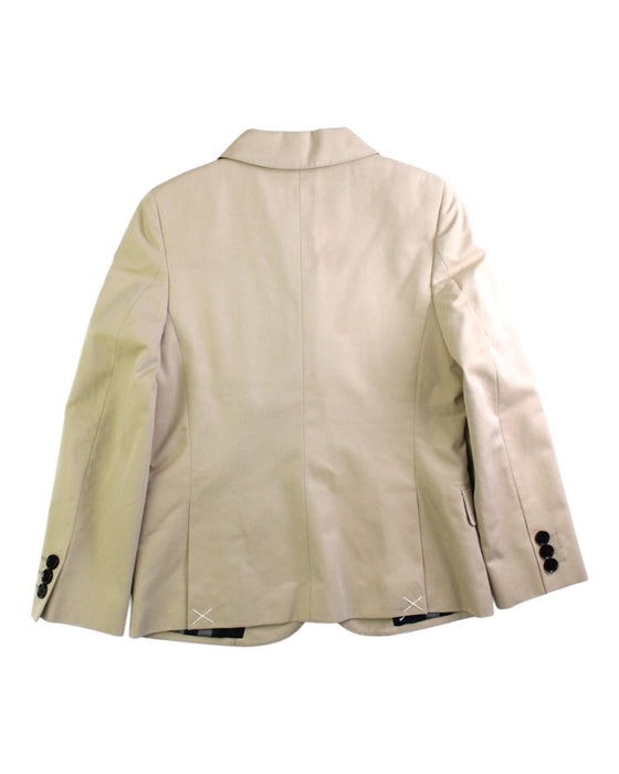 A Beige Blazers from Burberry in size 8Y for boy. (Back View)