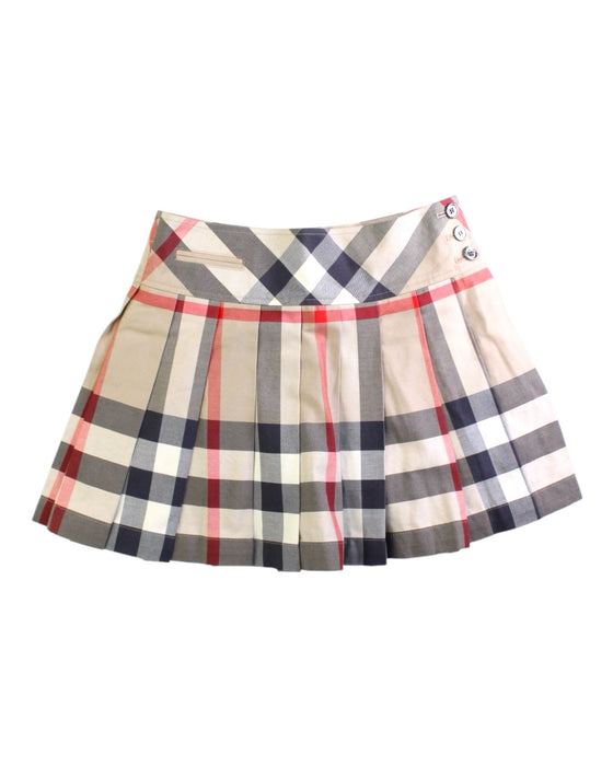 A Beige Short Skirts from Burberry in size 8Y for girl. (Front View)