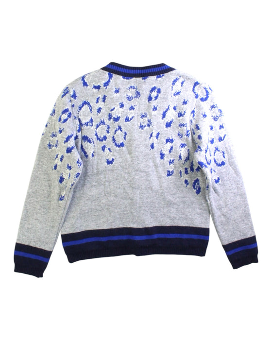 A Grey Cardigans from Roberto Cavalli in size 6T for boy. (Back View)