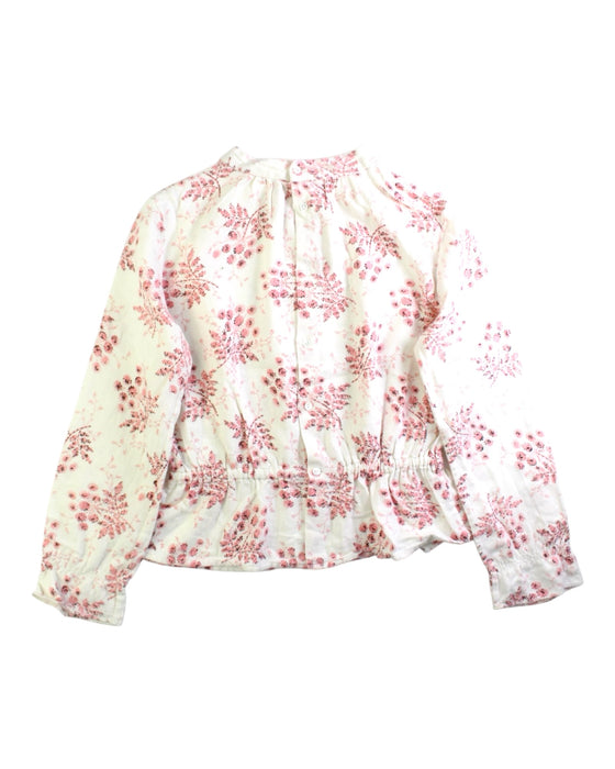 A White Long Sleeve Tops from Bonpoint in size 10Y for girl. (Back View)