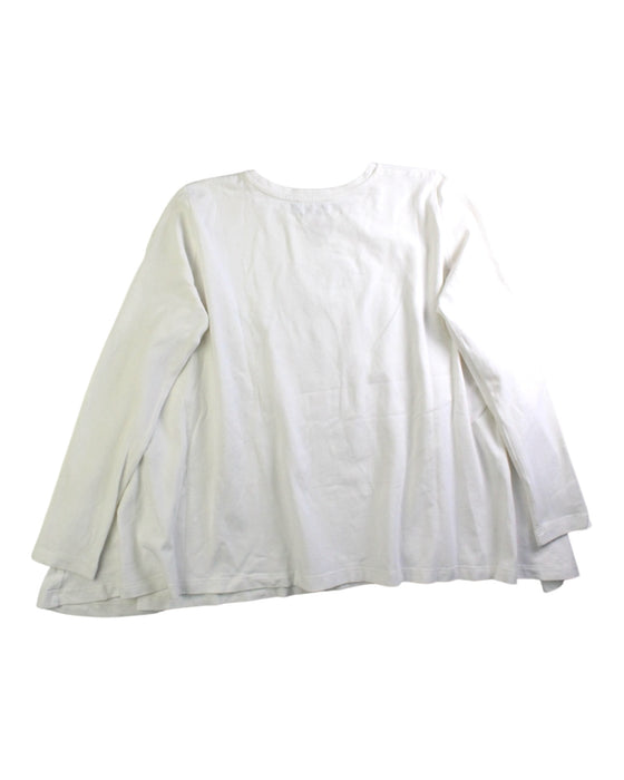 A White Long Sleeve Tops from Roberto Cavalli in size 8Y for girl. (Back View)