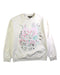 A White Crewneck Sweatshirts from Roberto Cavalli in size 8Y for girl. (Front View)