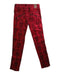 A Red Jeans from Catimini in size 8Y for girl. (Back View)