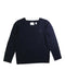 A Navy Long Sleeve Tops from Burberry in size 10Y for girl. (Front View)