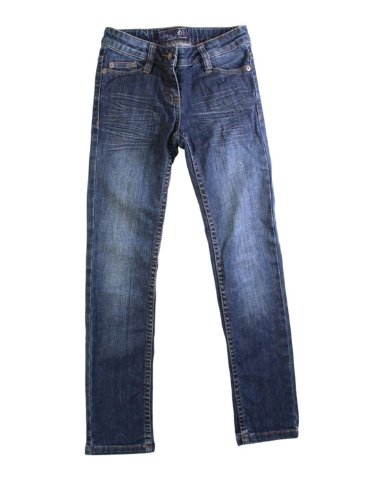 A Blue Jeans from s.Oliver in size 8Y for girl. (Front View)