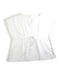 A White Cover Ups from Crewcuts in size 6T for girl. (Front View)