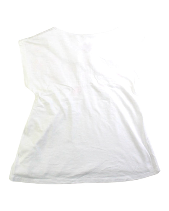 A White Short Sleeve Tops from Milkshake in size 7Y for girl. (Back View)