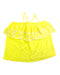 A Yellow Sleeveless Tops from Country Road in size 7Y for girl. (Front View)