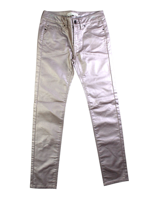 A Metallic Casual Pants from Witchery in size 10Y for girl. (Front View)